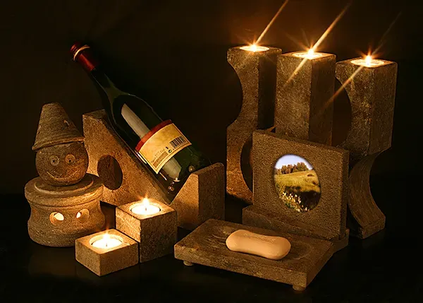 A selection of Kivistone soapstone products