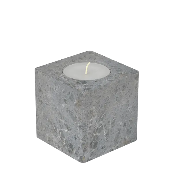 R-131 (Tower 60x60x60) — candle holders in Kivistone soapstone