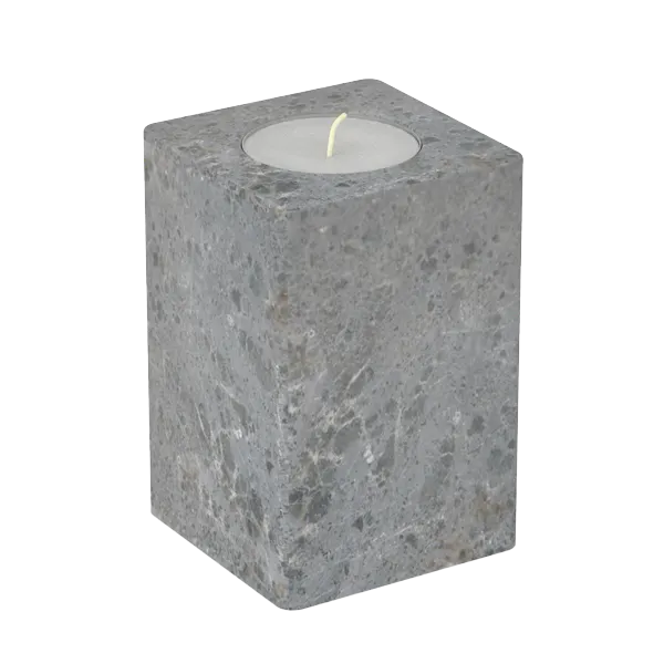 R-132 (Tower 60x60x90) — candle holders in Kivistone soapstone