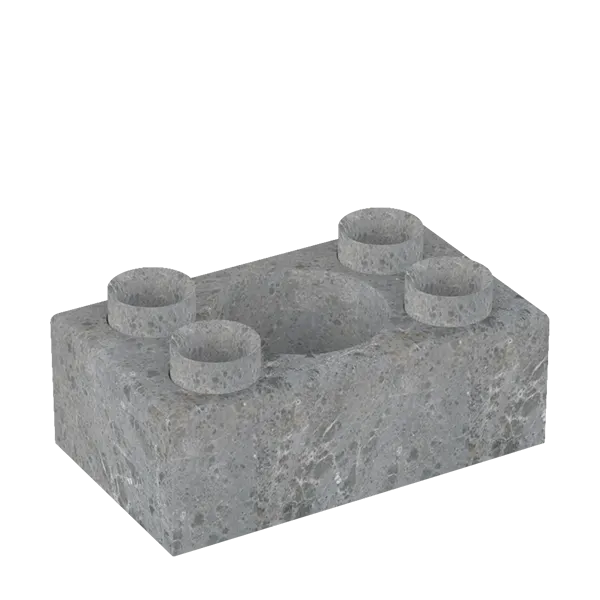 R-206 (Vodka Cooler Set, 4 shot glasses) — coolers in Kivistone soapstone
